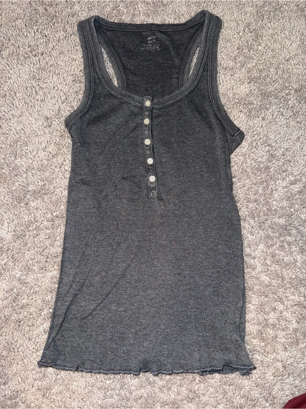 Rib knit tank